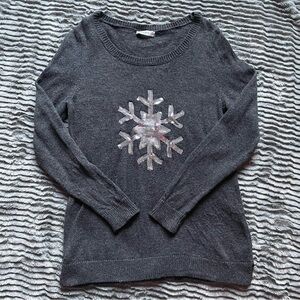 Sequin Snowflake Shirt